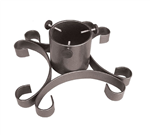 Stojan na vnon stromeek kovov 33 cm x 33 cm, ern