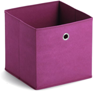 Zeller �lo�n� box, fl�sov�, fialov�, 28 x 28 x 28 cm