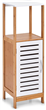 Koupelnov skka s polic, bambus/MDF, bl