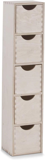 Zsuvkov box 60cm, 5 ks zsuvek, bza