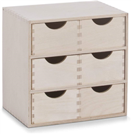Zsuvkov box, 6 ks zsuvek, bza
