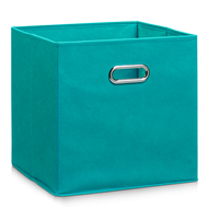 Zeller lon box, flsov, petrol, 32 x 32 x 32 cm