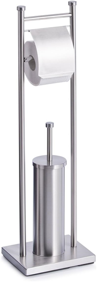Zeller WC set s kartem, nerez ocel