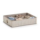 �lo�n� box �Stripes�, 12 p�ihr�dek, netkan� textilie, b�ov�