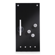 Zeller, Magnetick popisovac tabule, ern, 20x40x3 cm