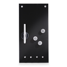 Zeller, Magnetick popisovac tabule, ern, 20x40x3 cm