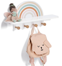 D�tsk� n�st�nn� v��k s poli�kou, Duha, MDF / borovice