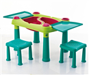 KETER Dětský kreativní stolek se stoličkami