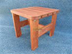Zahradní stolička dřevěná, s lazurou