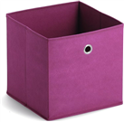 Univerzální úložný box flísový v různých barvách. Zeller Úložný box, flísový, fialový, 28 x 28 x 28 cm