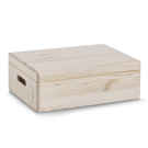 Zeller úložný box s víkem dřevěný, 40x30cm