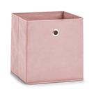 Zeller Úložný box, flísový, Růžový, 28 x 28 x 28 cm