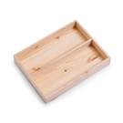 Vnitřní organizér dřevěný pro úložný box 40x30cm