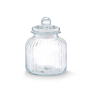 Dekorativní a praktická skleněná dóza s víčkem. Skleněná dóza „Nostalgie“, 2900 ml, s víkem