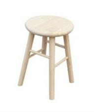 Dřevěná stolička kulatá pr. 28 cm