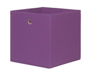 Zeller Úložný box, flísový, fialový, 32 x 32 x 32 cm